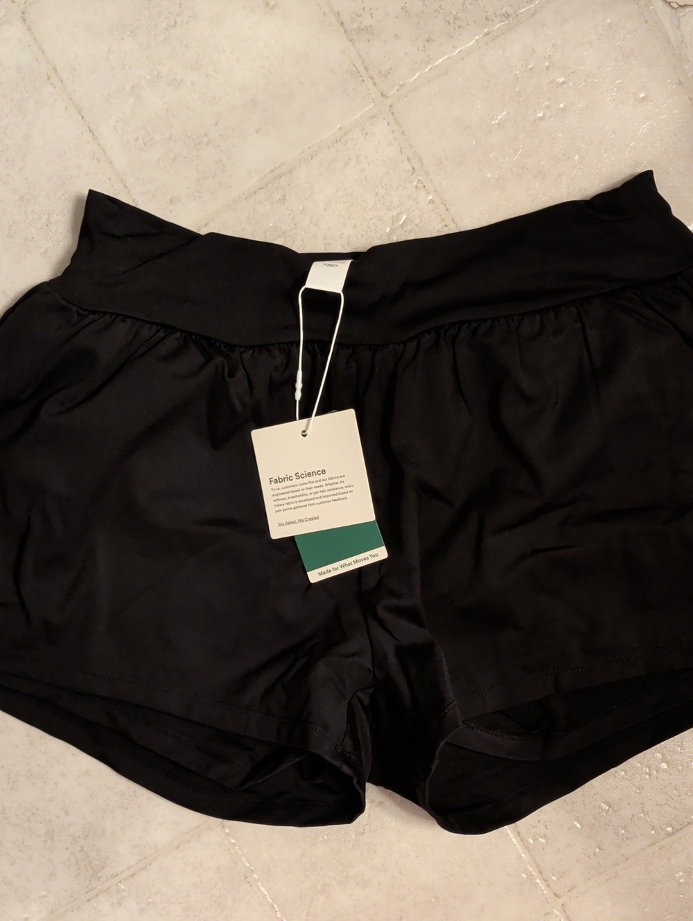 Black Women's Athletic Shorts